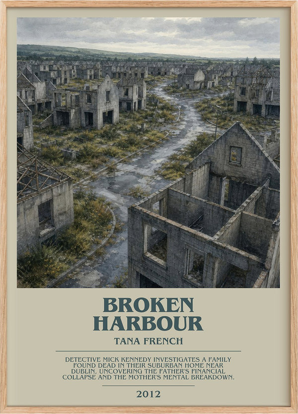 Broken Harbour Bookish Wall Art by Tana French