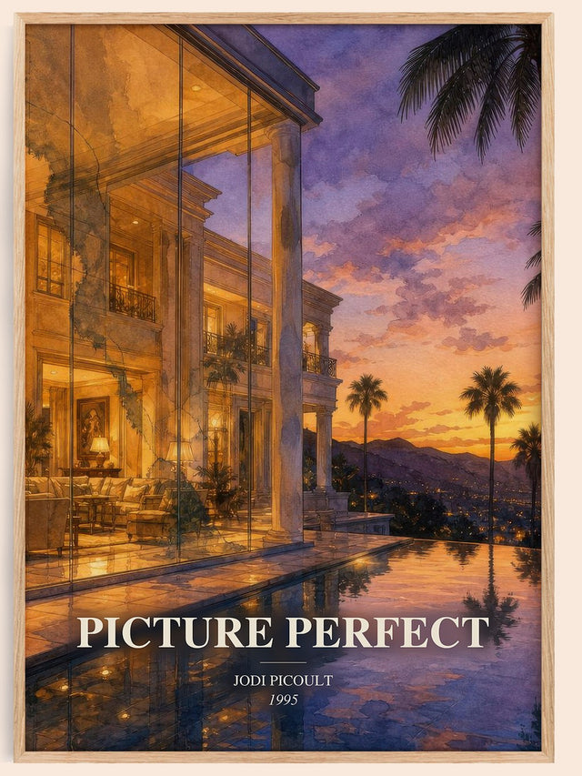 Picture Perfect Book Watercolour Illustration by Jodi Picoult