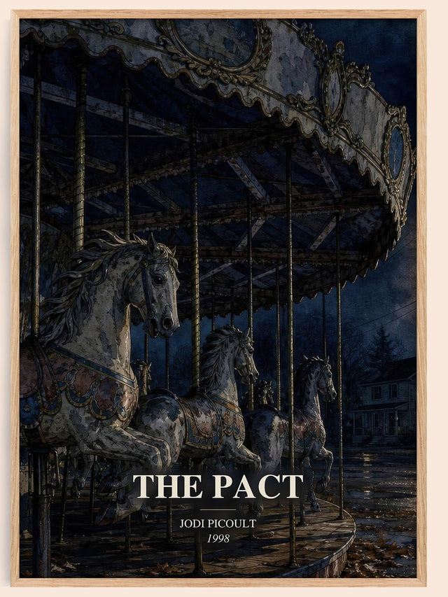 The Pact Book Watercolour Illustration by Jodi Picoult