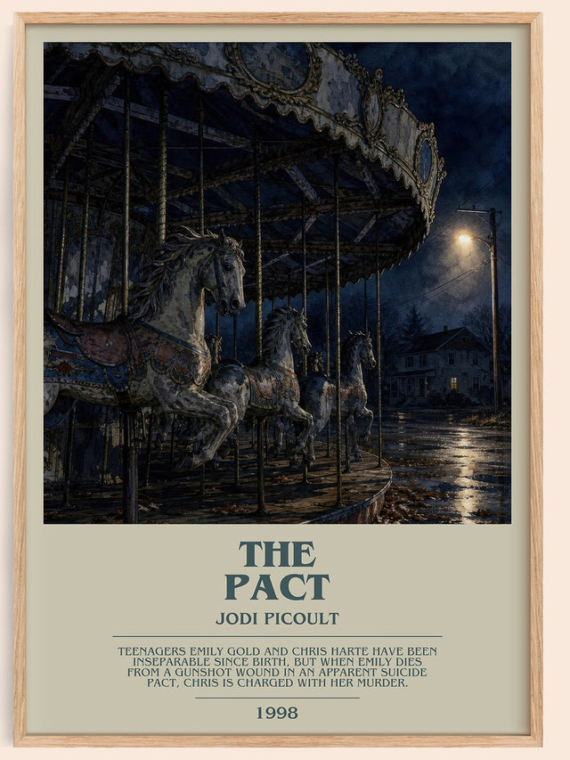 The Pact Bookish Wall Art by Jodi Picoult