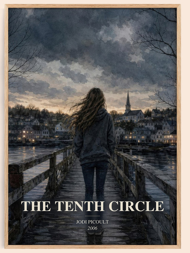 The Tenth Circle Book Watercolour Illustration by Jodi Picoult