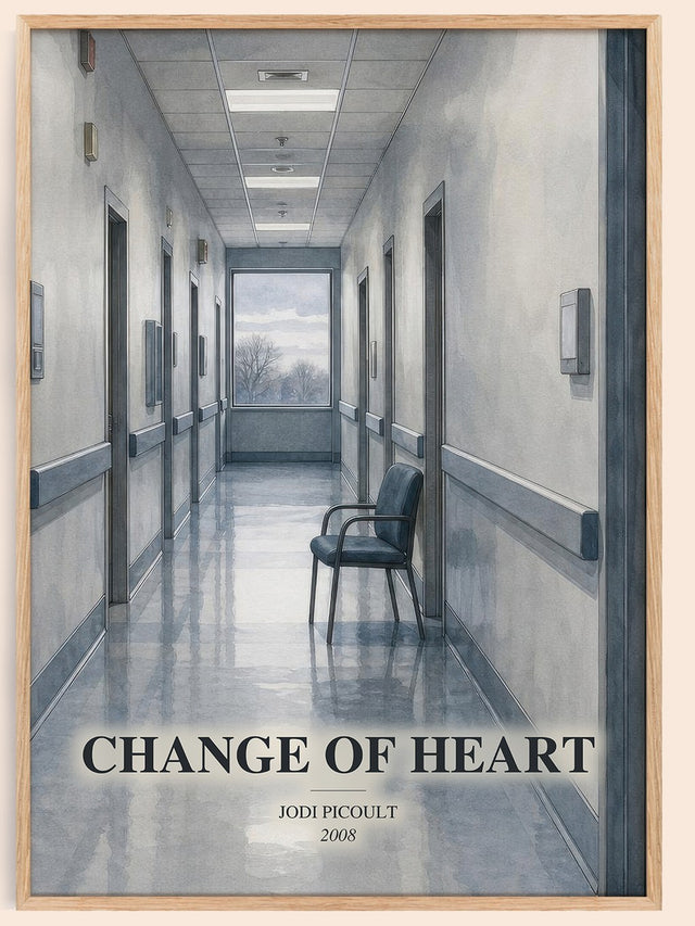 Change of Heart Book Watercolour Illustration by Jodi Picoult