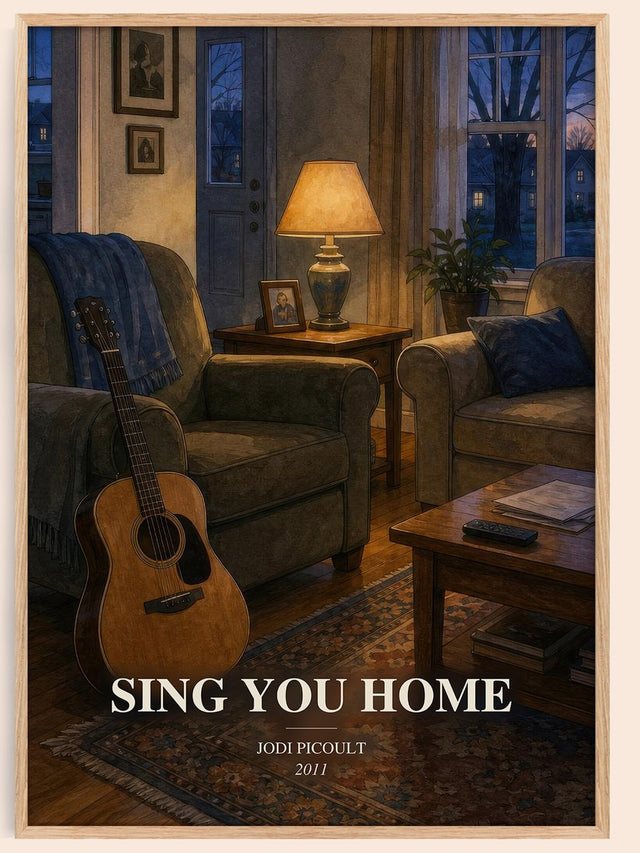 Sing You Home Book Watercolour Illustration by Jodi Picoult