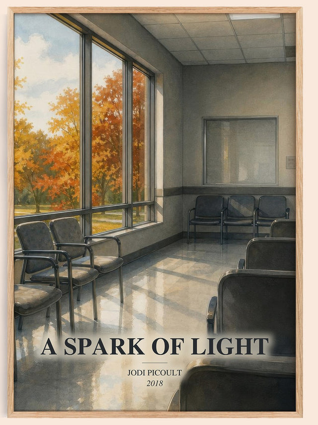 A Spark of Light Book Watercolour Illustration by Jodi Picoult