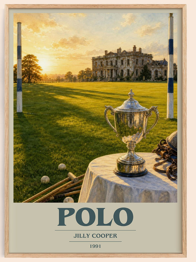 Polo Book Cover Poster by Jilly Cooper