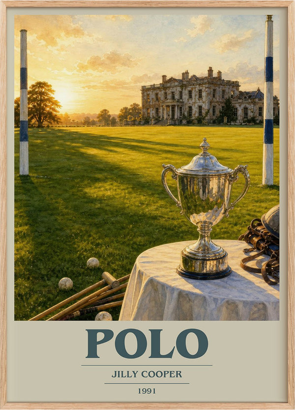 Polo Book Cover Poster by Jilly Cooper