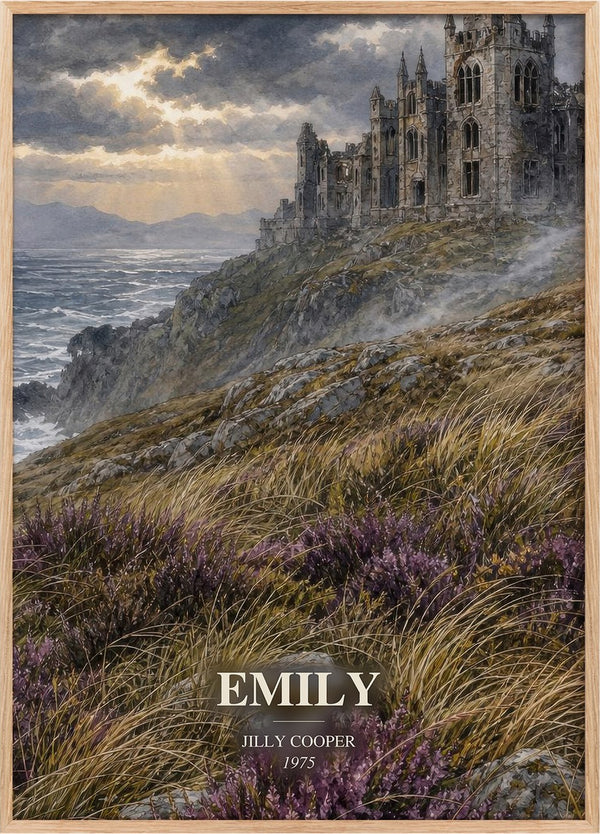 Emily Book Watercolour Illustration by Jilly Cooper