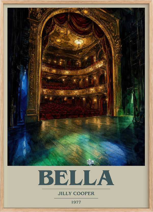 Bella Book Cover Poster by Jilly Cooper