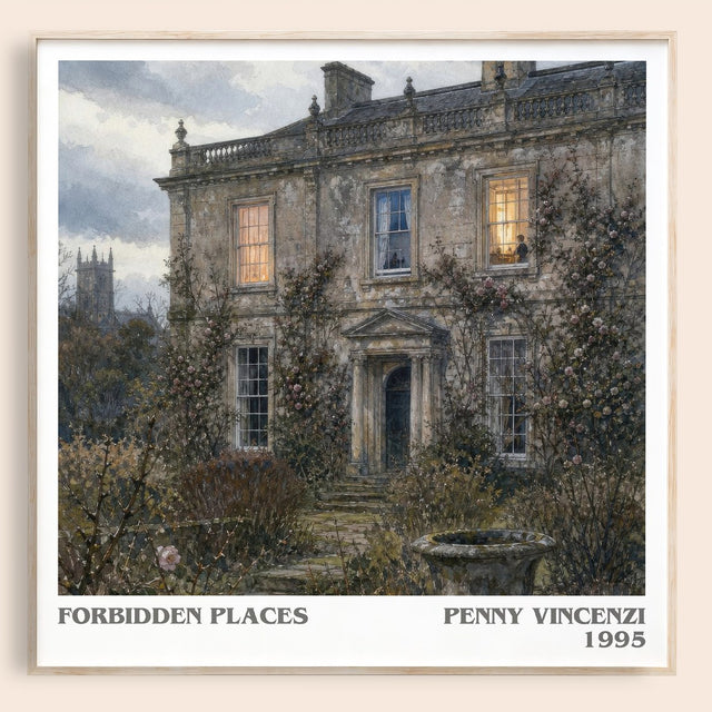 Forbidden Places Literary Art Print by Penny Vincenzi