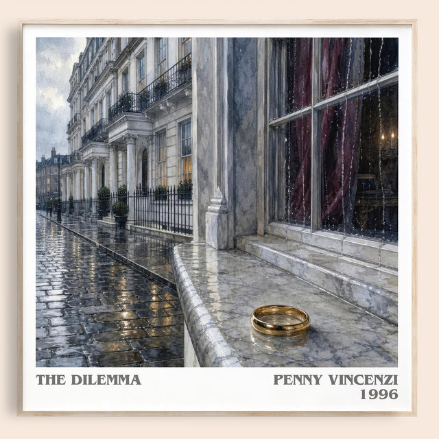 The Dilemma Literary Art Print by Penny Vincenzi