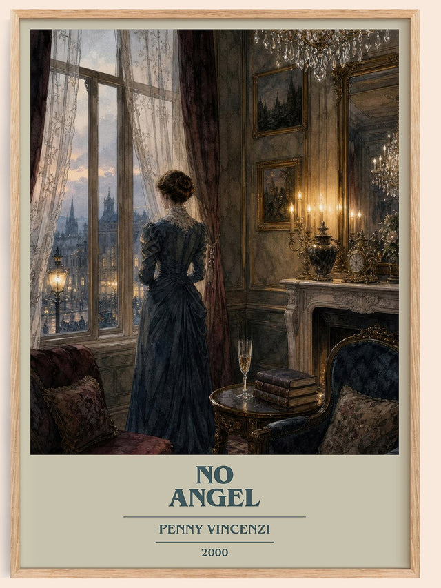 No Angel Book Cover Poster by Penny Vincenzi