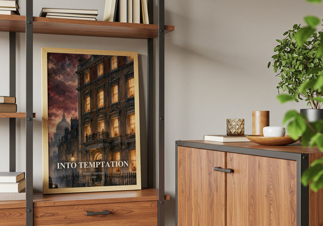 Into Temptation book watercolour illustration paper finish options – matte satin gloss