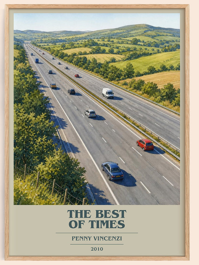 The Best of Times Book Cover Poster by Penny Vincenzi