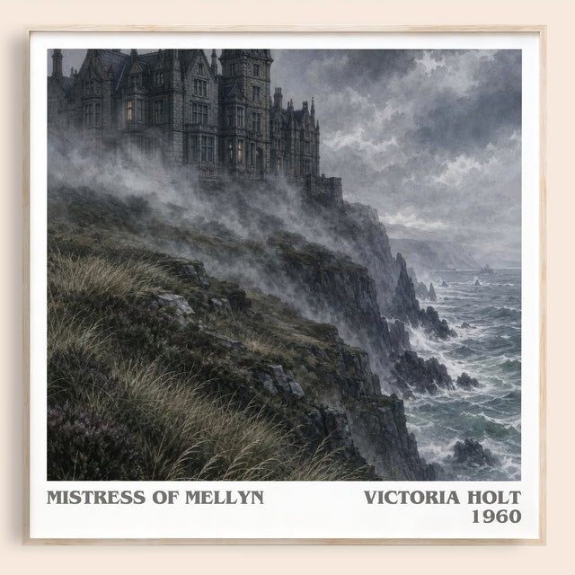 Mistress of Mellyn Literary Art Print by Victoria Holt