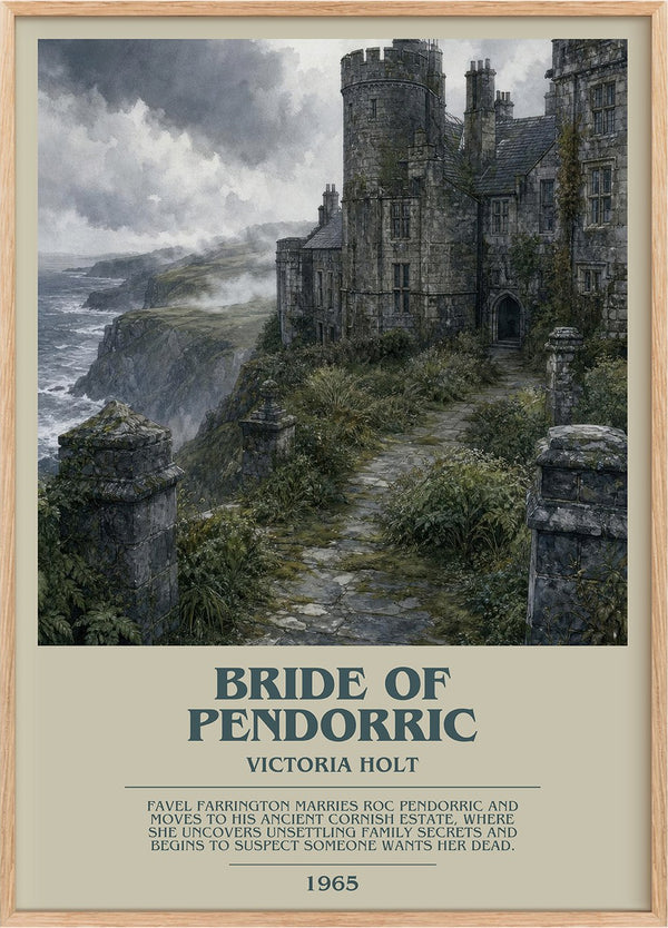 Bride of Pendorric Bookish Wall Art by Victoria Holt