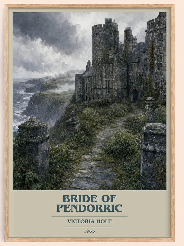 Bride of Pendorric Book Cover Poster by Victoria Holt