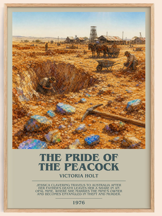 The Pride of the Peacock Bookish Wall Art by Victoria Holt