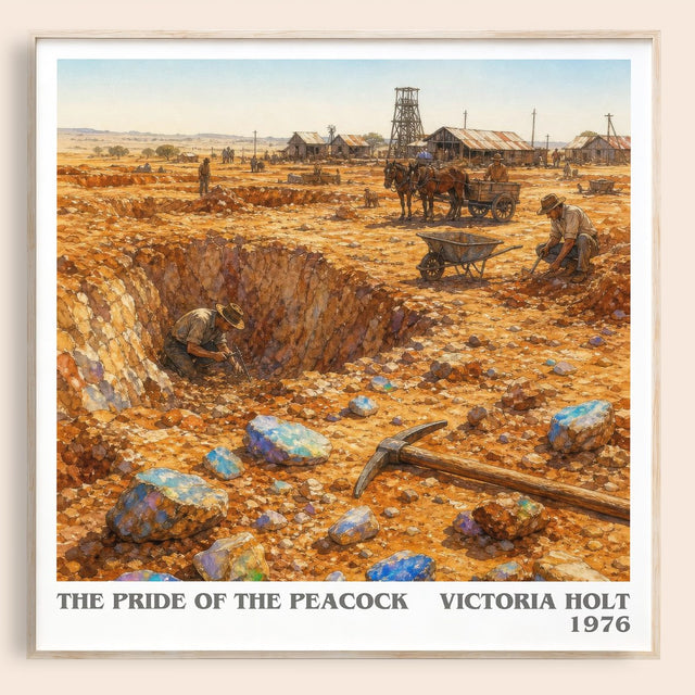 The Pride of the Peacock Literary Art Print by Victoria Holt