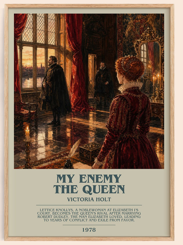 My Enemy the Queen Bookish Wall Art by Victoria Holt
