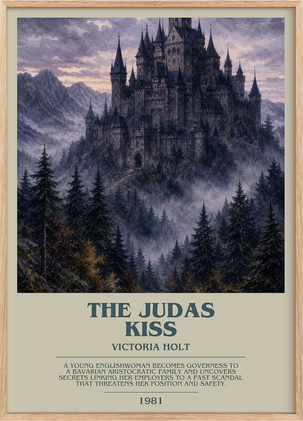 The Judas Kiss Bookish Wall Art by Victoria Holt