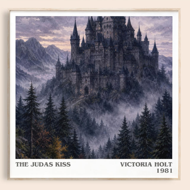 The Judas Kiss Literary Art Print by Victoria Holt