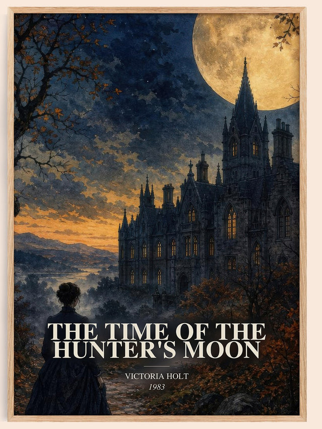 Time of the Hunter's Moon Book Watercolour Illustration by V. Holt