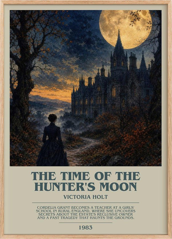 The Time of the Hunter's Moon Bookish Wall Art by Victoria Holt