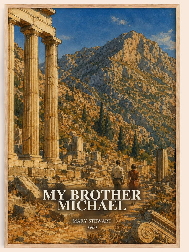 My Brother Michael Book Watercolour Illustration by Mary Stewart