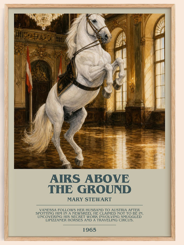 Airs Above the Ground Bookish Wall Art by Mary Stewart