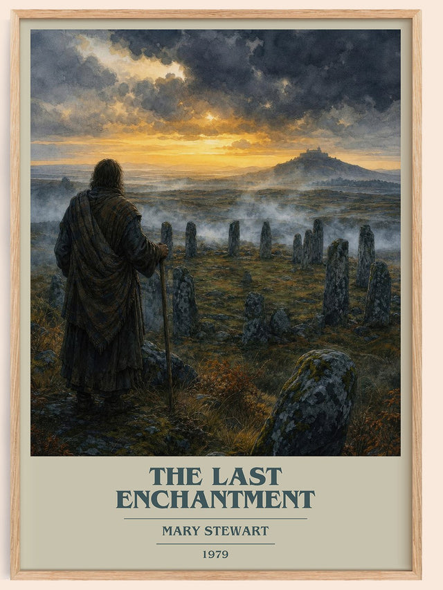 The Last Enchantment Book Cover Poster by Mary Stewart
