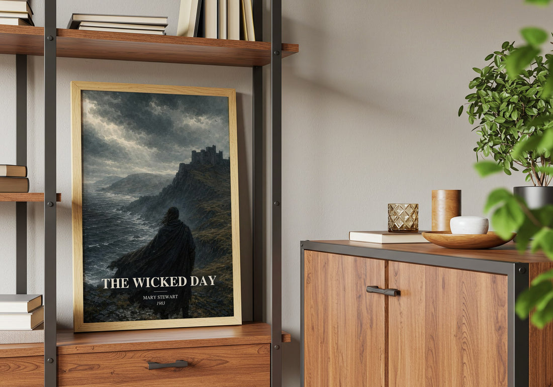 The Wicked Day book watercolour illustration paper finish options – matte satin gloss
