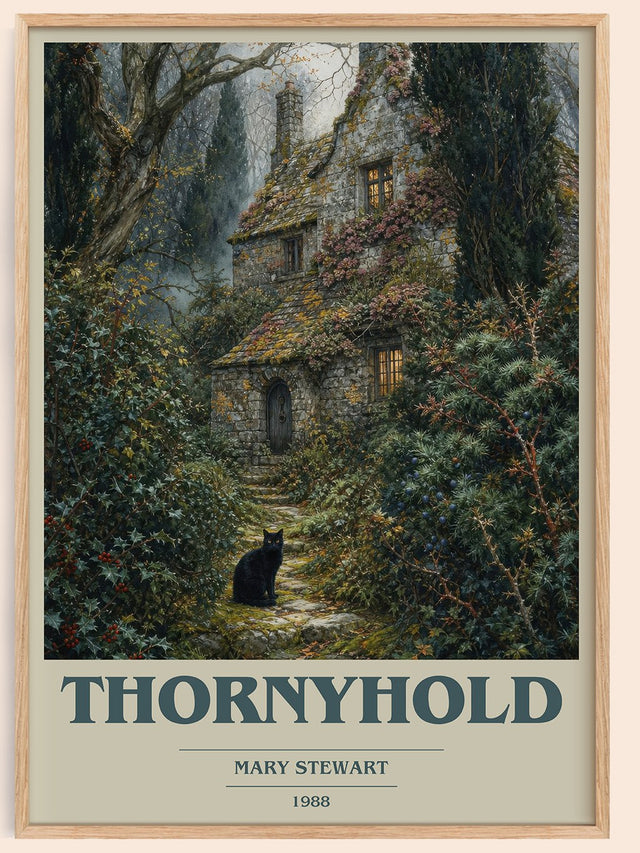 Thornyhold Book Cover Poster by Mary Stewart