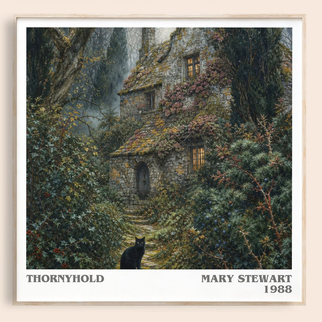 Thornyhold Literary Art Print by Mary Stewart