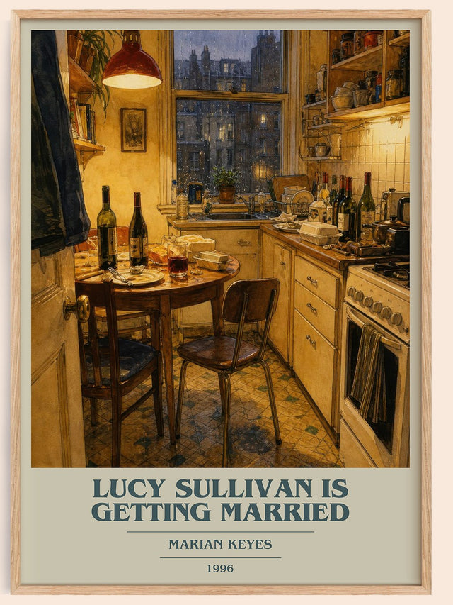 Lucy Sullivan Is Getting Married Book Cover Poster by Marian Keyes