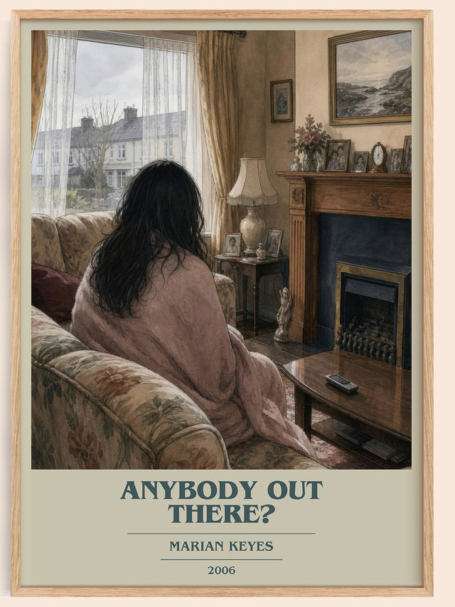 Anybody Out There? Book Cover Poster by Marian Keyes