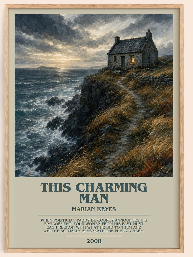 This Charming Man Bookish Wall Art by Marian Keyes