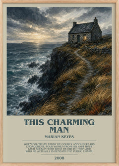 This Charming Man Bookish Wall Art by Marian Keyes