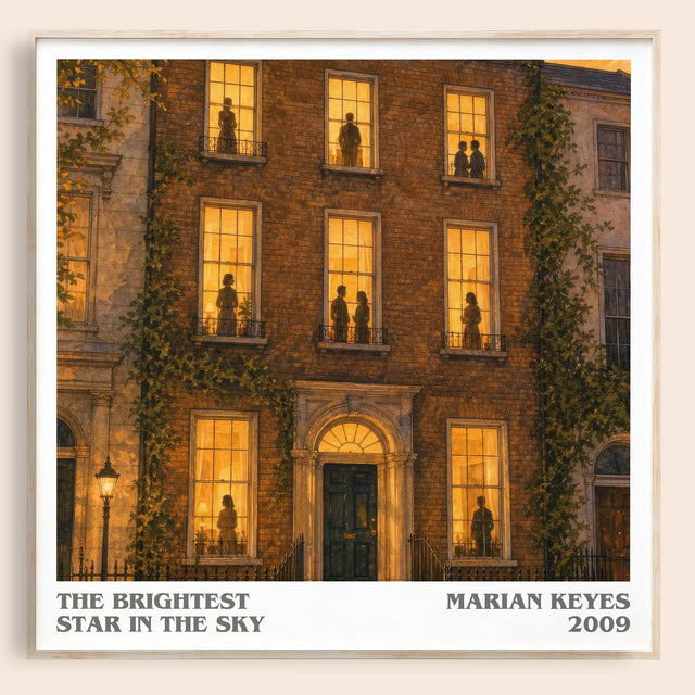 The Brightest Star in the Sky Literary Art Print by Marian Keyes