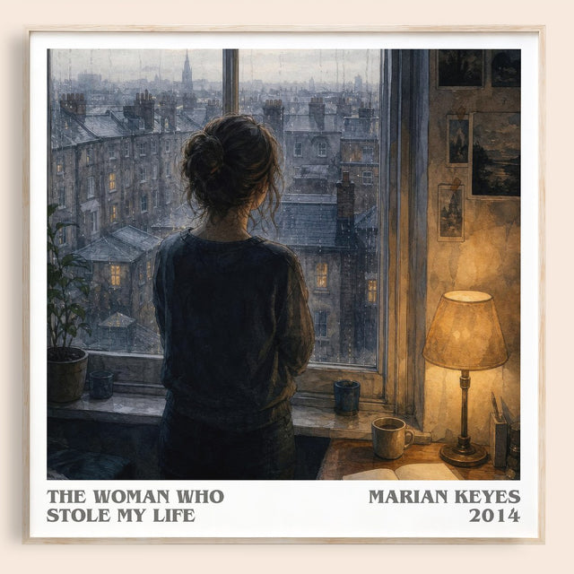 The Woman Who Stole My Life Literary Art Print by Marian Keyes