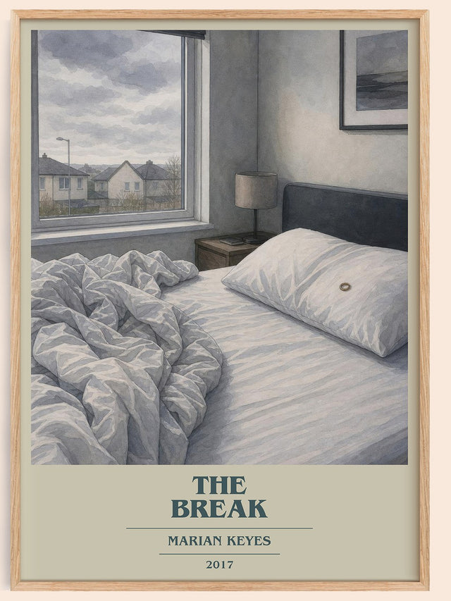 The Break Book Cover Poster by Marian Keyes