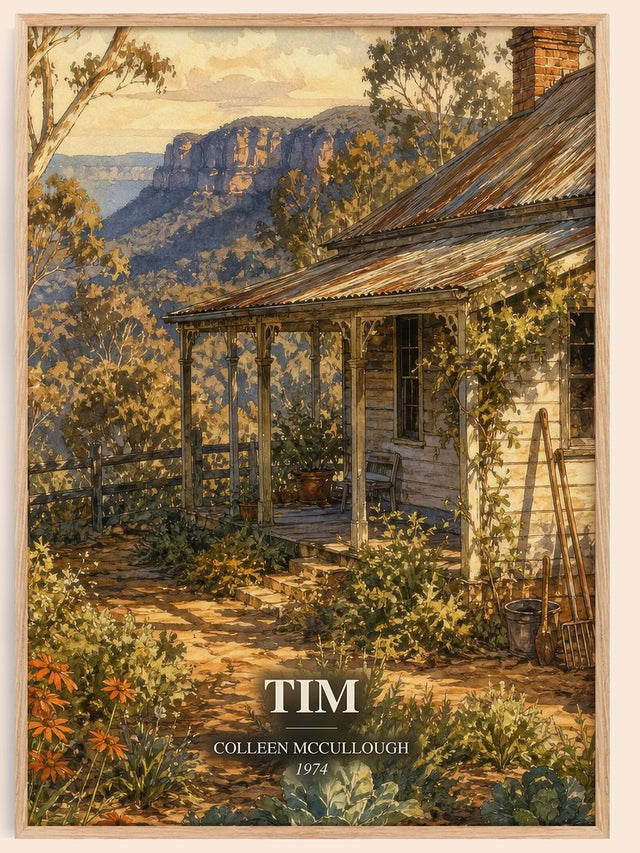 Tim Book Watercolour Illustration by Colleen McCullough