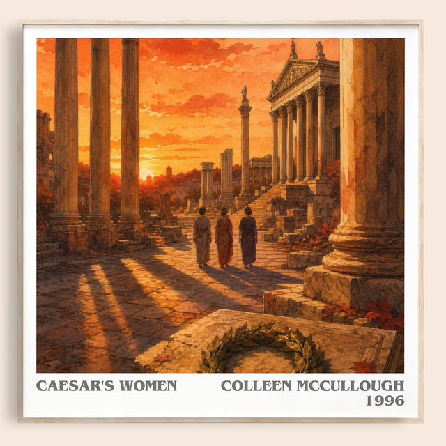 Caesar's Women Literary Art Print by Colleen McCullough
