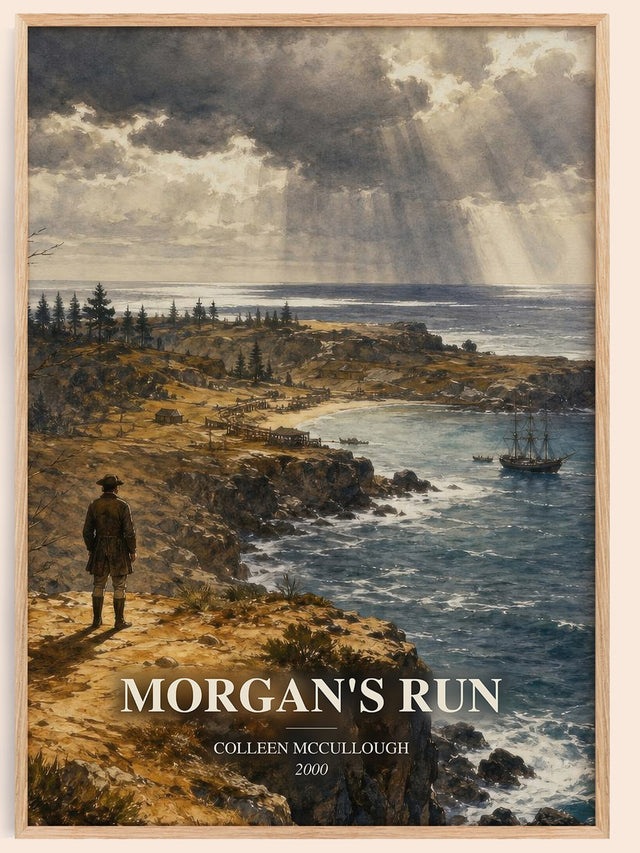 Morgan's Run Book Watercolour Illustration by Colleen McCullough