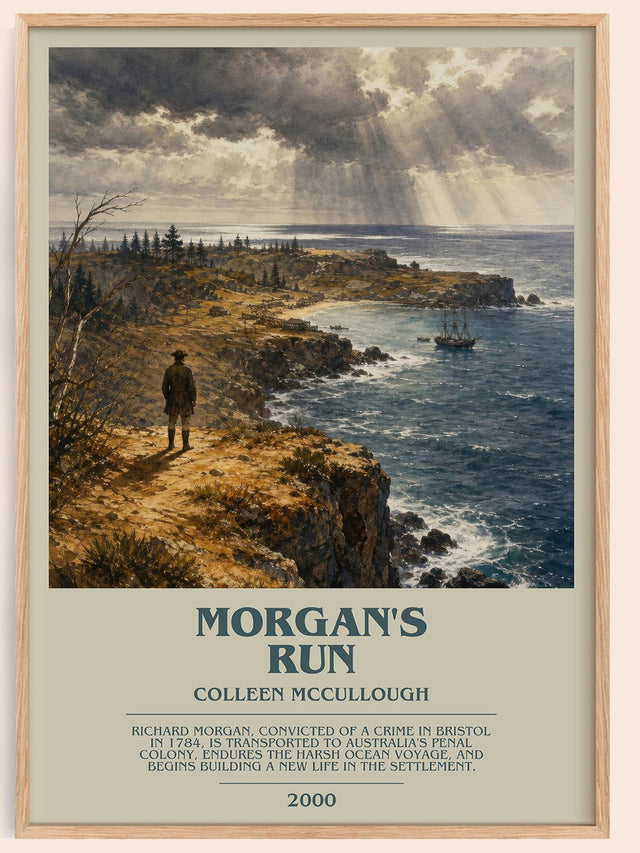 Morgan's Run Bookish Wall Art by Colleen McCullough