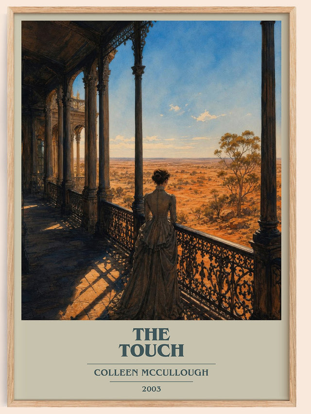 The Touch Book Cover Poster by Colleen McCullough
