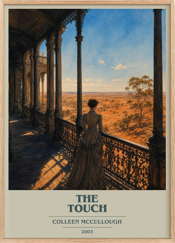 The Touch Book Cover Poster by Colleen McCullough