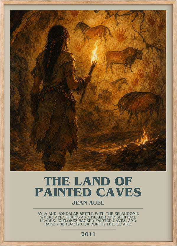 The Land of Painted Caves Bookish Wall Art by Jean Auel