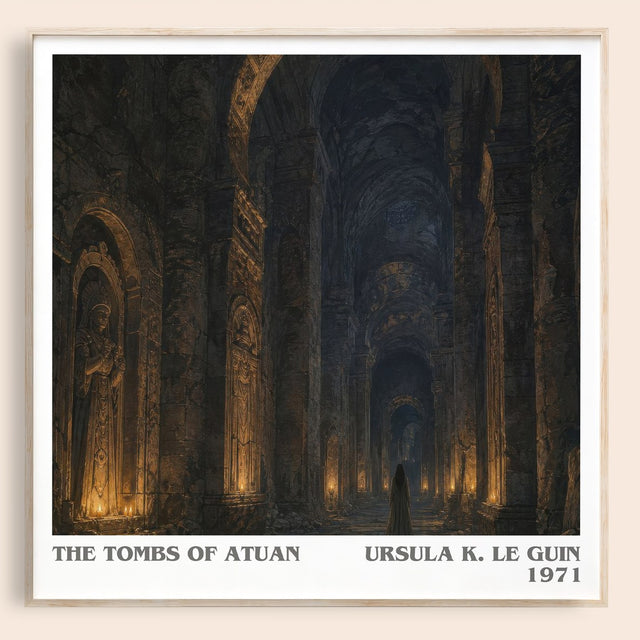 The Tombs of Atuan Literary Art Print by Ursula K. Le Guin