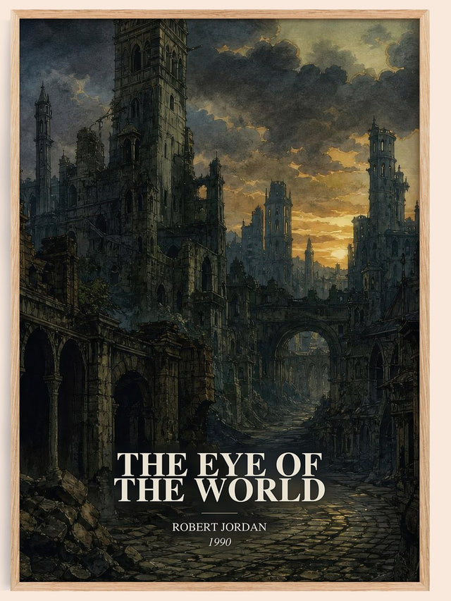 The Eye of the World Book Watercolour Illustration by Robert Jordan