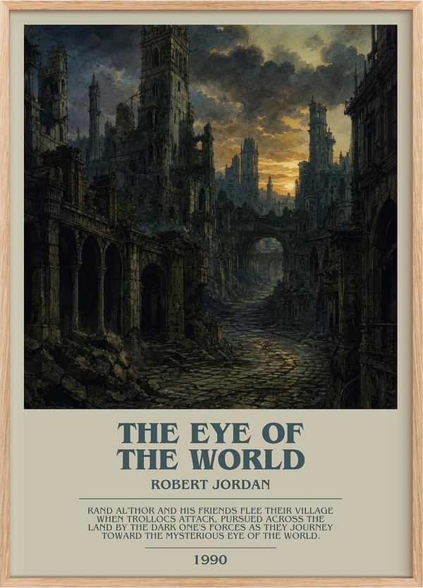 The Eye of the World Bookish Wall Art by Robert Jordan